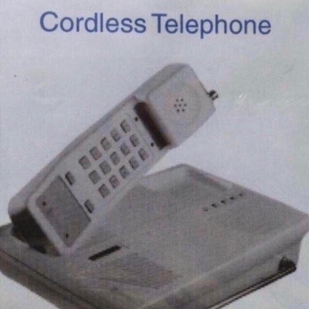 Available from postcodes DL2 or TS6
~~ ☎️ ~~ ☎️ ~~ ☎️ ~~ ☎️ ~~ ☎️

New, unopened, in original 1990’s packaging
Cordless telephone with separate answering machine/charger 📞📞
Please see features list from the images shown!

~~ ☎️ ~~ ☎️ ~~ ☎️ ~~ ☎️ ~~ ☎️65