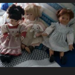 3 Porzellan Puppen