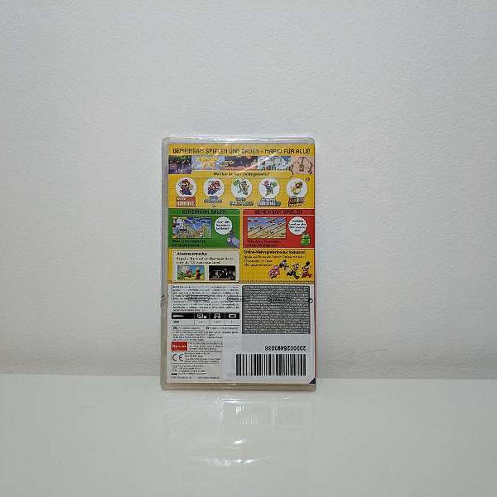 Verkaufe hier die Limitierte Edition von Super Mario Maker 2 inkl. Steelbook für die Nintendo Switch. Diese Version beinhaltet eine 12-monatige Einzelmitgliedschaft für Nintendo Switch Online. Es handelt sich um unbenutzte und noch versiegelte Neuware. Kein Tausch! Abholung oder Versand möglich.