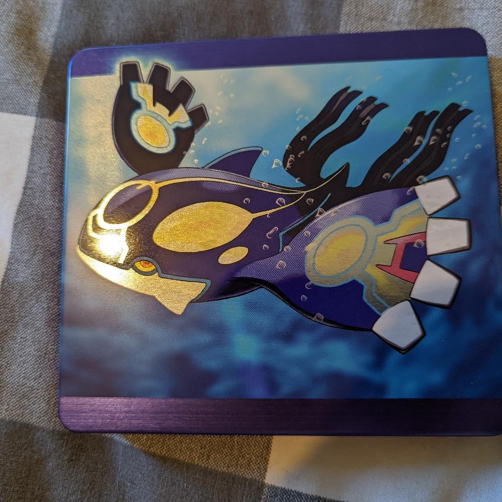 Pokémon omega ruby limited edition. Comes boxed with all inserts and includes the steelbook in excellent condition (minor dents or marks). The box is in good condition (no major bends and minor scuffing to edges). Open to offers on multiple items. Collect or buyer pays delivery.