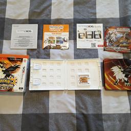 Pokémon Ultra Sun fan edition. Comes boxed with all inserts and includes the steelbook in excellent condition (no dents or marks). The box is in good condition (no major bends and minor scuffing to edges). Open to offers on multiple items. Collect or buyer pays delivery.