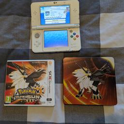 Pokémon Ultra Sun fan edition. Comes with all inserts and includes the steelbook in excellent condition (no dents or marks). Missing outer housing box hence reduced price. Open to offers on multiple items. Collect or buyer pays delivery.