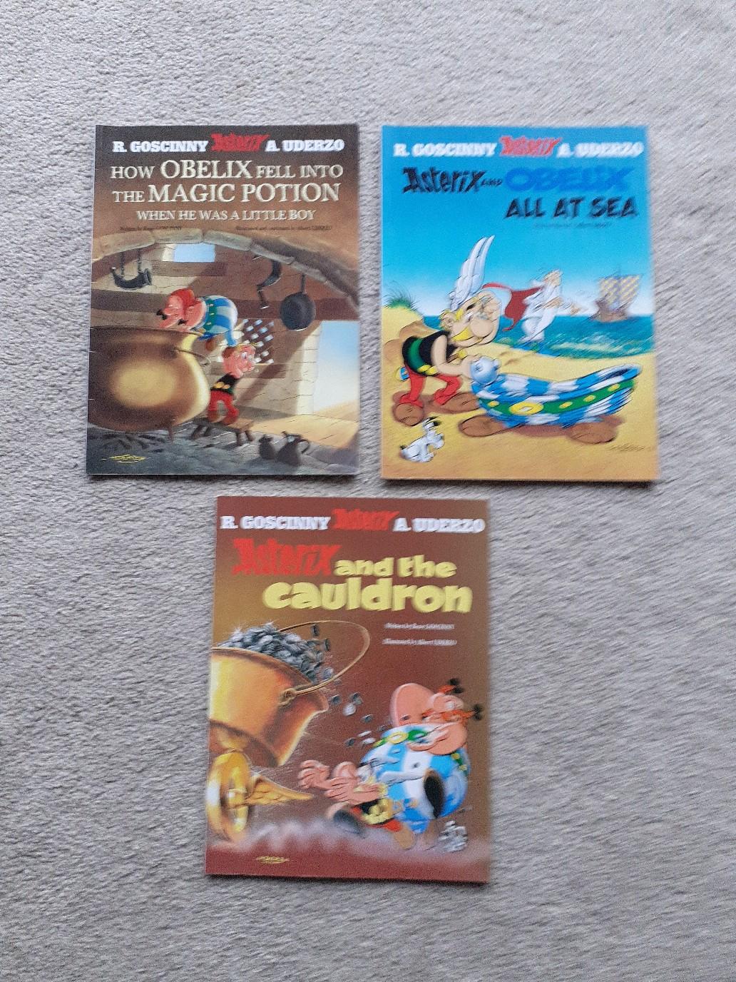 3 x Asterix comic strip books in English. in S43 Bolsover für 6,00 ...