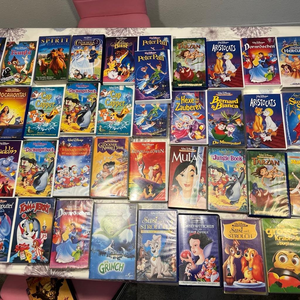 Disney VHS Sammlung in 67547 Worms for €100.00 for sale | Shpock