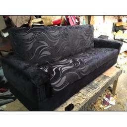 Hi here we have zest black bed settee for sale, for £165 each. Opens into a bed and storage.

We deliver anywhere in UK please text or call me on 07718075537 to get your delivery quote as £25 is for Birmingham area only.

Sette size -
Length - 6ft 6inch
Wide - 2ft 2ich
32inch tall
Open into a bed is 42inch