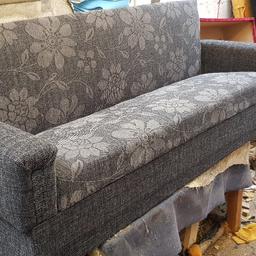 Hi here we have grey slate pattern bed settee for sale, for £165 each. Opens into a bed and storage.

We deliver anywhere in UK please text or call me on 07718075537 to get your delivery quote as £25 is for Birmingham area only.

Sette size -
Length - 6ft 6inch
Wide - 2ft 2ich
32inch tall
Open into a bed is 42inch