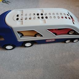 Little Tikes Big Car Carrier in used but great condition. Would be great as a Christmas present.