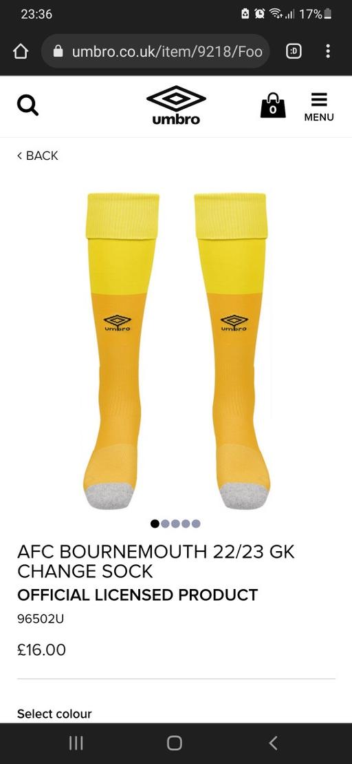 Buy & Sell Central London Bond Street - Central London - Photos for Football socks AFC BOURNEMOUTH CHANGE SOCKS🦵