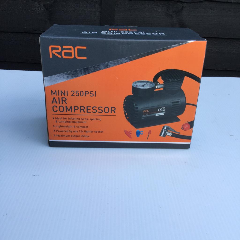 RAC Mini 250PSI Air Compressor in B31 Birmingham für £ 7,00 zum Verkauf