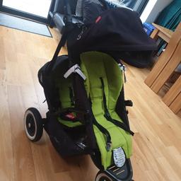 phil & Teds double buggy
sold as seen
with rain cover
sunshader clip broken, does not effect use
tyres need pumping which can be removable
collection
B75 5EQ sutton coldfield
