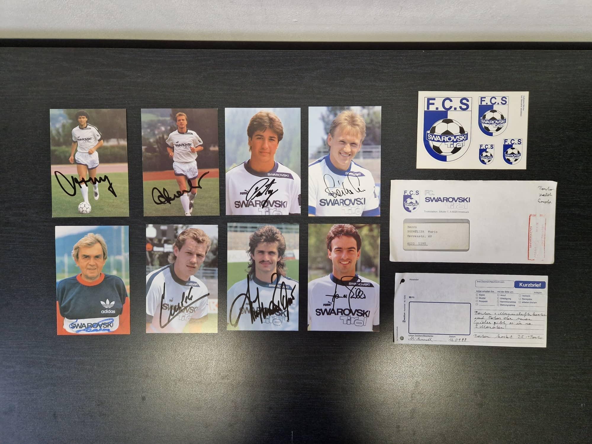 6 KÖLN 50667 Autogrammkarten Original signiert Autogramm Karten
