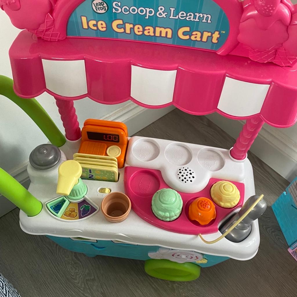 Leapfrog Icecream cart in IG11 London Borough of Barking and Dagenham
