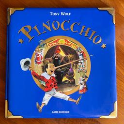 Libro illustrato di Pinocchio. Perfette condizioni