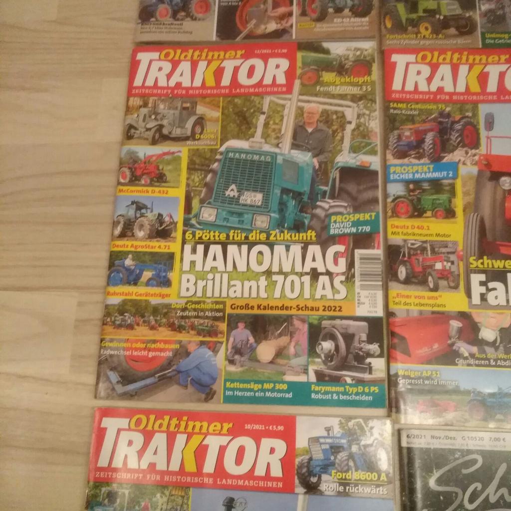 Traktoren Zeitschriften Literatur Landtechnik alle 6 Hefte zusammen Inklusive Versand für 18 Euro.