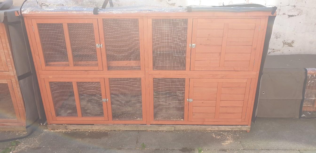 bluebell XL hutch and cover in CH41 Birkenhead for £50.00 for sale Shpock
