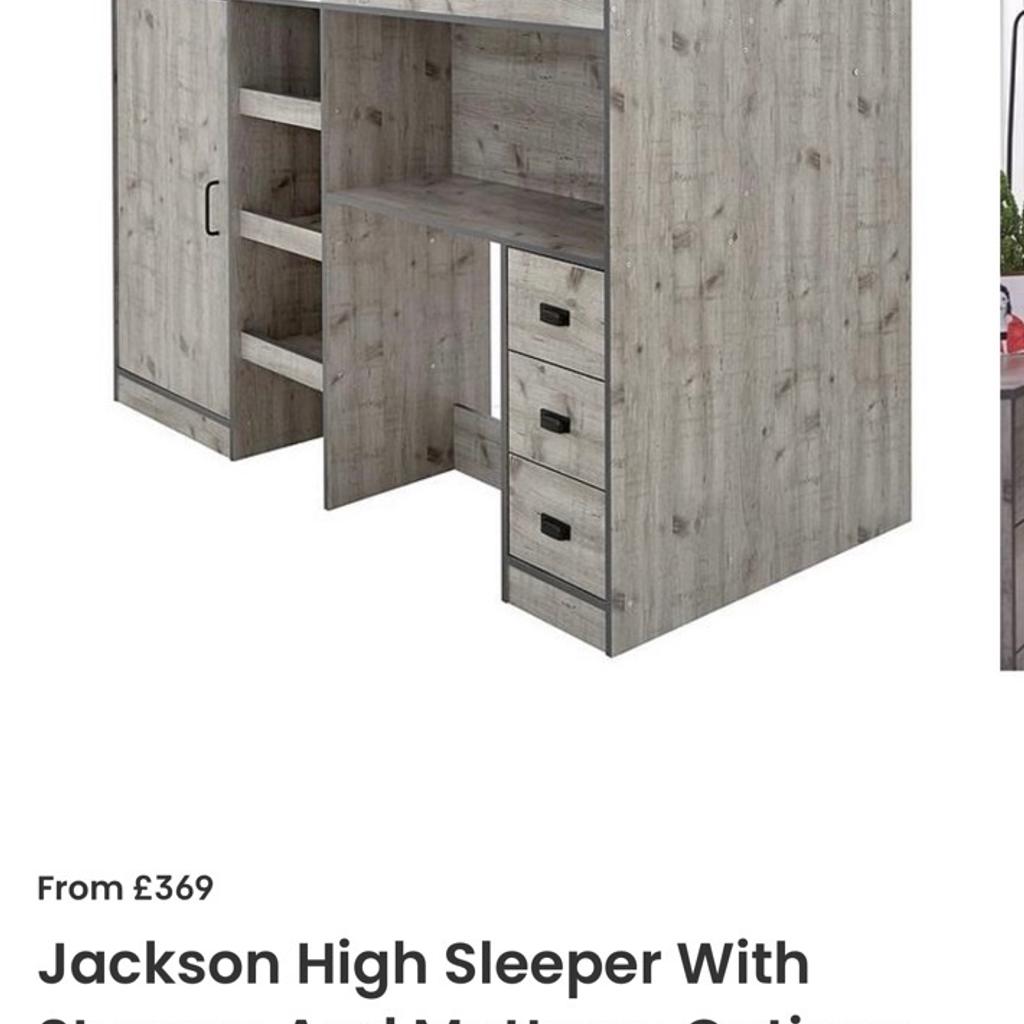 Jackson high sleeper bed in B69 Sandwell for £200.00 for sale Shpock