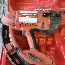 HILTI Nail Gun for sale working perfectly excellent condition included box not included gas and nail pick up only cash only