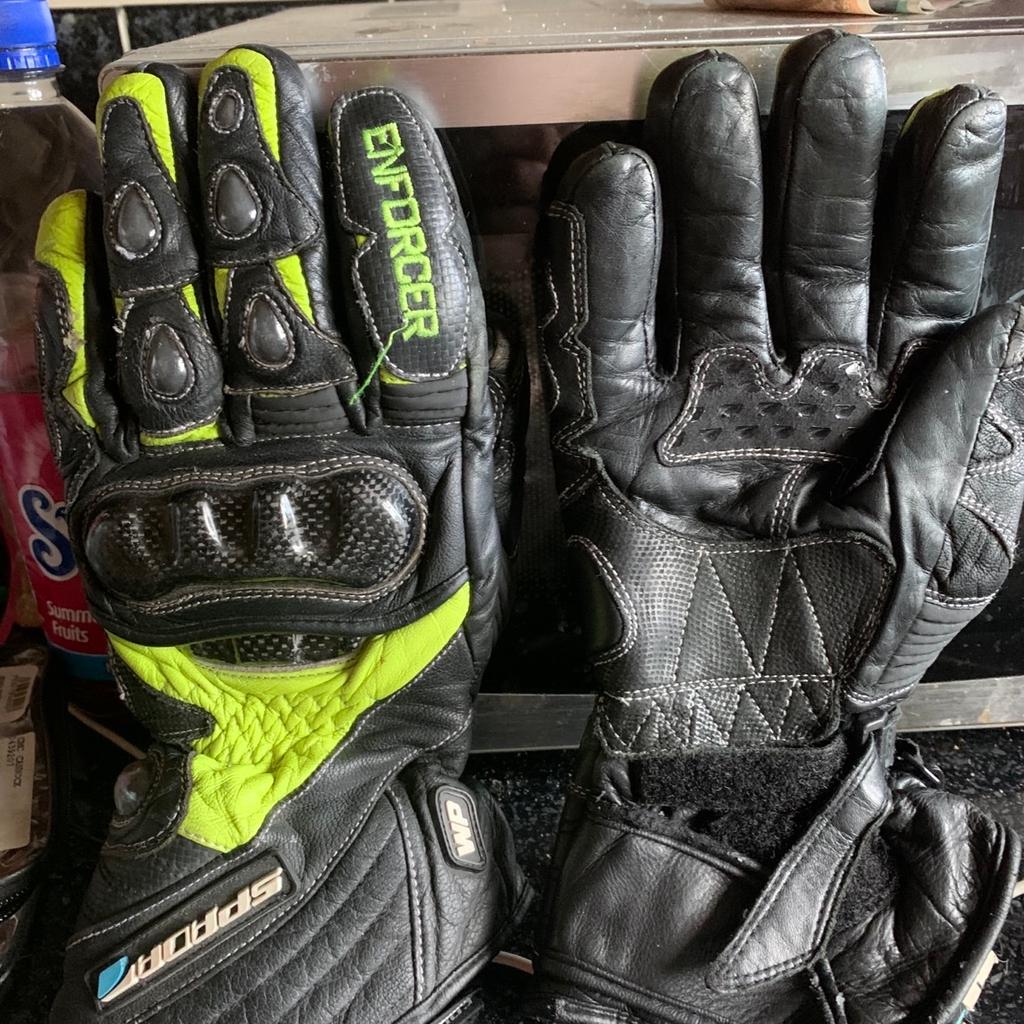 Spada Enforcer motor bike gloves in Wolverhampton for £20.00 for sale