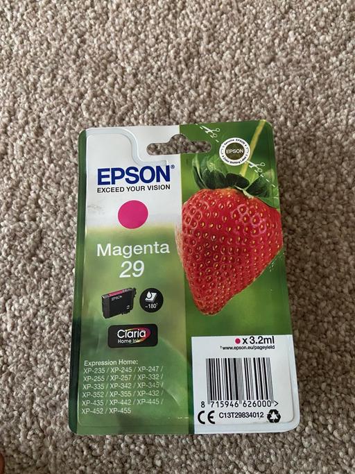 Buy & Sell South West London West Brompton - South West London - Photos for Genuine EPSON 29 Magenta Ink Cartridge