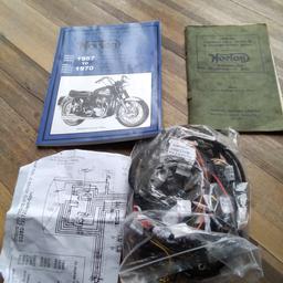 Norton jubilee navigator new  wiring harness 
And a couple of books
Collection only cheers