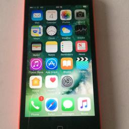 Apple iPhone 5c - Pink - 16GB
Phone is in Immaculate Condition and works perfectly
Unlocked to any network
This would be an ideal gift or a nice treat for yourself

Collection Only
Payment accepted is Cash Only
Thank you