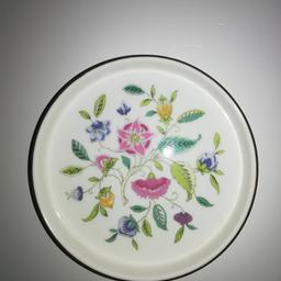 Minton Bone China dish. Pattern marked as "Haddon Hall". 13.5 cm circumference. Excellent condition with no marks or chips. Local pick up preferred from Old Tupton area near Chesterfield.