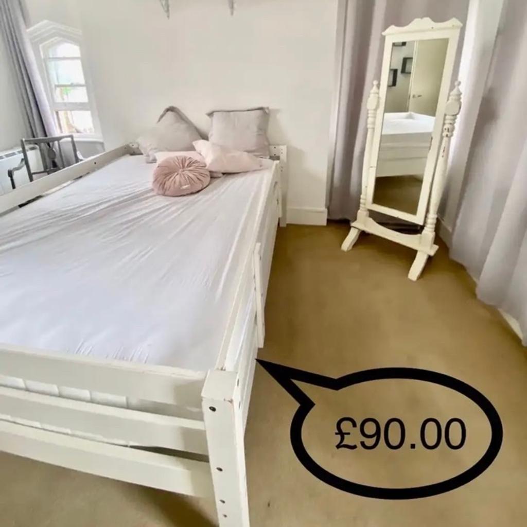 Wooden Double Bed From John Lewis in SE12 London Borough of Bromley für