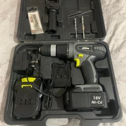 Cordless drill challenge extreme
Fully functional
Comes with everything shown on the photo above