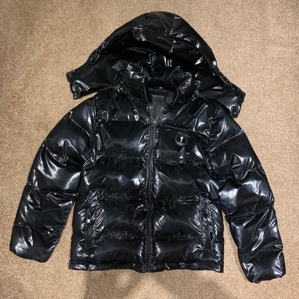 Trapstar Irongate Puffer Shiny Black Jacket in GU19 Surrey Heath for £