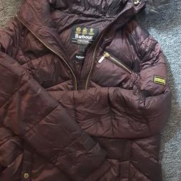 Paid over 150 for this coat as u can see they about 220
Hardly worn comes big padded lovely quality coat so warm comes to knee length wore when I was pregnant to big now

Brough from flannels genuine