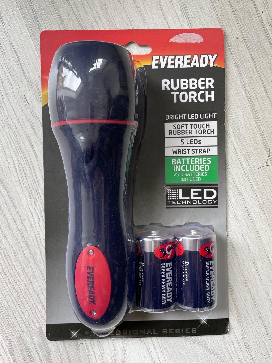Eveready Heavy Duty Rubber Torch in DE21 Derby für 4,00 £ zum Verkauf ...