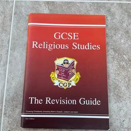 Religious studies GCSE revision guide 
First edition 
Like new condition