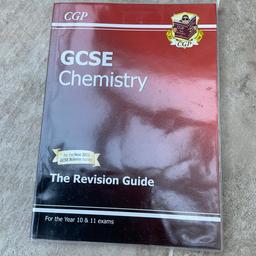 GCSE chemistry revision guide 
Like new condition