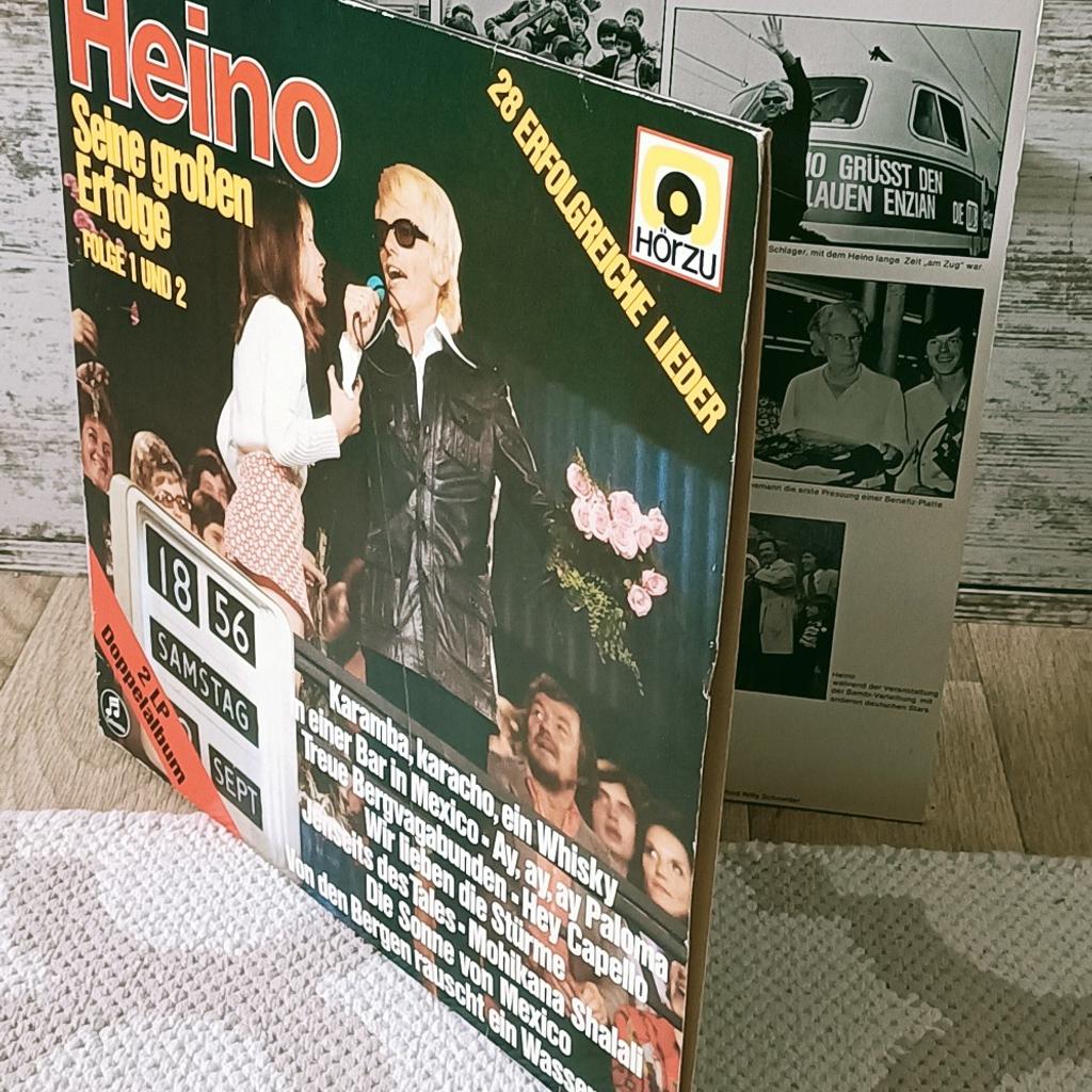 Top Zustand,voll funktionsfähig,läuft bestens

Heino Doppelalbum LP Vinyl 1970erJahre

Fanartikel Sammler

Versandkosten kommen extra hinzu

Nur Überweisung

Privatverkauf unter Ausschluss jeglicher Gewährleistung und Sachmängelhaftung