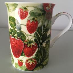 Leonardo Collection fine china mug with Strawberries pattern. Unused and still has sticker. Postage available to any location in the world from trusted seller - selling successfully online since 2011. Please contact with any queries. All questions answered and offers considered.