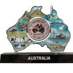 PICTURESQUE AUSTRALIA MAP CLOCK,Gift Item (Ornament)
Size: 13 x 15cm
Brand New but Outer Packaging not in Great Condition,Show Some Wear & Tear but Nothing Major or Extreme 

Pet and Smoke Free Home,

Sold as Seen,
No Return or Refund but any Viewing,Checks & Tests Most Welcome.

Cash on Collection from Burnage Manchester m191fr or Can Post for extra Postage Cost £4.40 recorded and signed only 

PayPal and Bank Transfer Accepted,

Local Delivery also available for Fuel Cost Thanks