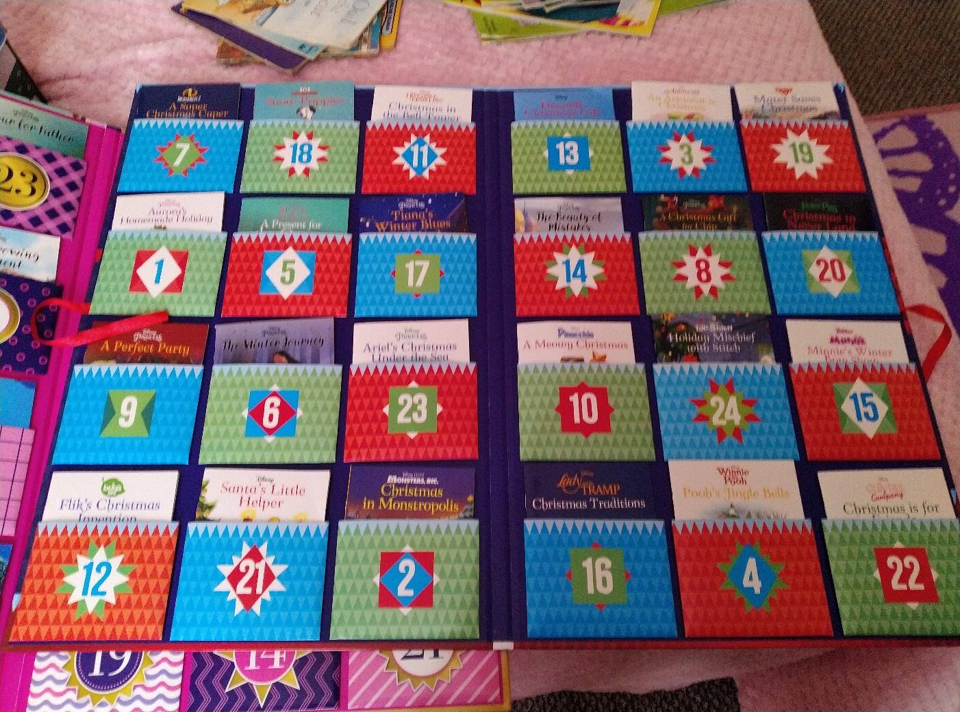 2-x-disney-advent-calendar-books-in-l11-liverpool-for-15-00-for-sale