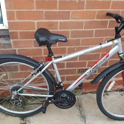 Boys Apollo 18 speed mtg, 26" wheels with good tyres, new cables so all ready to ride, ideal bike to learn on collection wollaston stourbridge.
