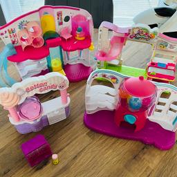 Shopkins toys with activity set all in good condition and come from a smoke and pet free home