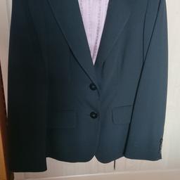 Black Suit Jacket, worn once, Size 12 petite from Next. Excellent clean condition.
