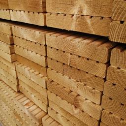 Extra Wide Deluxe Decking Boards
28mm x 145mm x 3.6m
Only £10.00 ea. (Area 0.522m²)

Delivery to WN Wigan £15, other areas on request or
Collect from:

TimberMines Ltd
Unit 2i, Cricket Street Business Park
Cricket Street
Wigan
WN6 7TP.
Go through security barrier and take 1st left by the ambulances.
Please drive to the bottom and on to the yard and park up. Thanks!