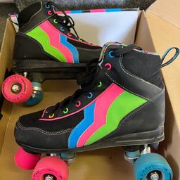 Rio Roller boots

Size 5 uk

Really good condition just need wiping over 

Free

Collection only