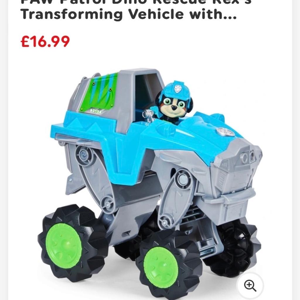 Paw patrol Rex’s transforming vehicle in B68 Sandwell für £ 10,00 zum ...