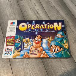Fantastic operation game that needs a steady hand ! 
Great family fun 
Ages 6 and over 
Collection from ware