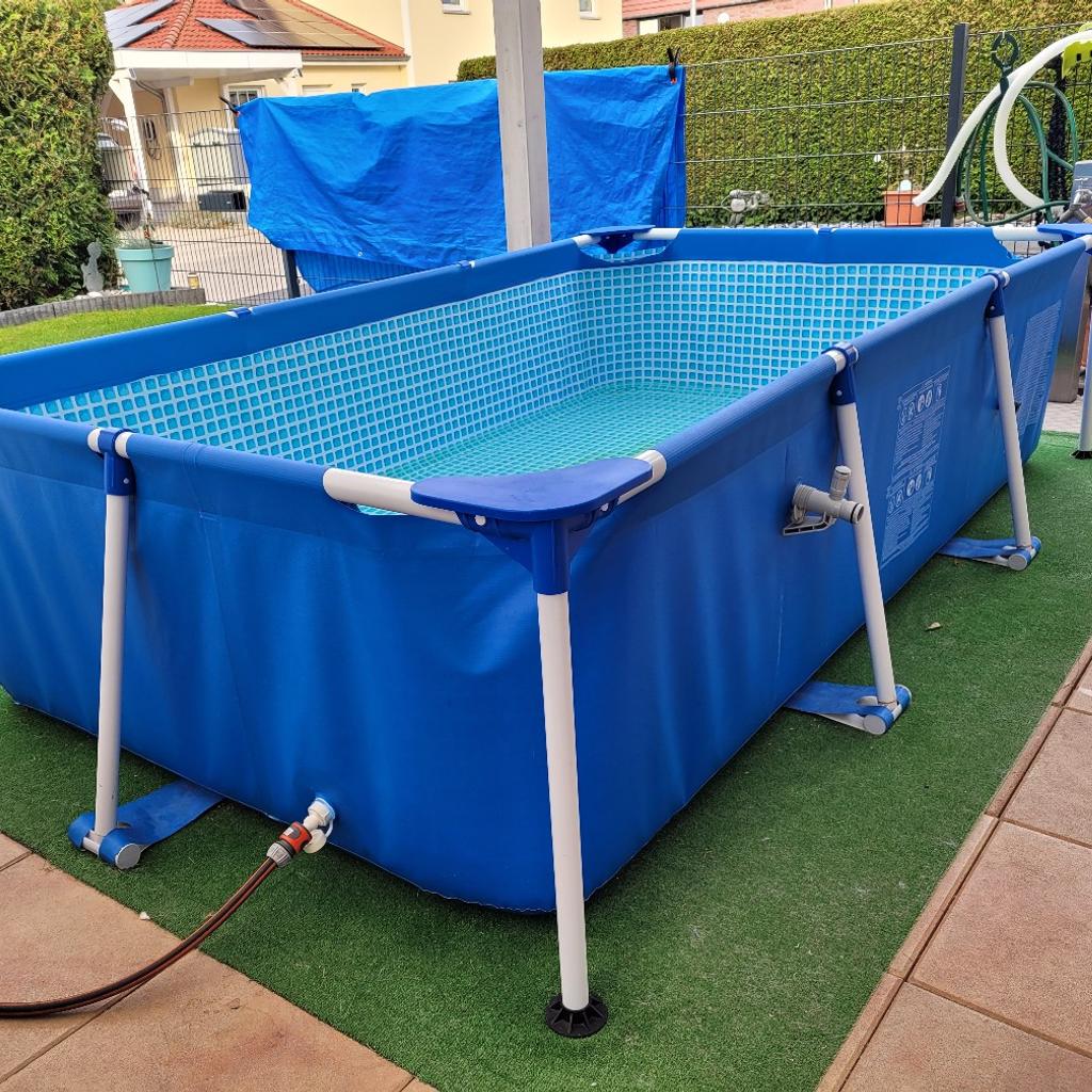 Intex Frame Pool inkl. Pumpe und Zubehör in 30855 Langenhagen für 120 ...
