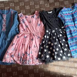 Bundle of 4 girls dresses
In excellent used condition
Pink butterfly dress new only worn once
Size 4-5yrs
Brands M&S, Primark, Matalan and Very
£8
Message me for postage enquiries

See my other ads for more items
Thankyou