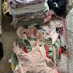 new with tags! 
clothes worn once only 
sell as a bundle or on there own 
all named clothes 
6.9 months 
3.6