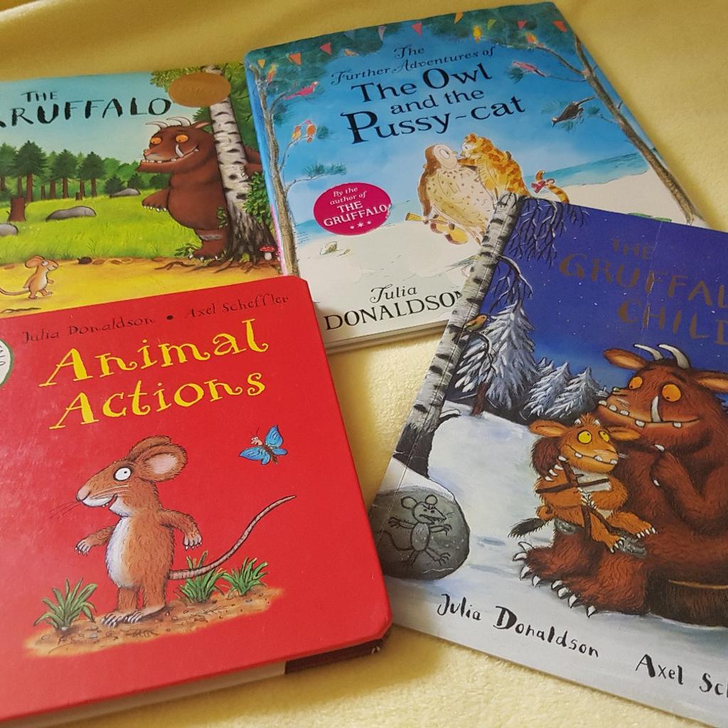 Julia Donaldson books x4 in DY8 Dudley for £1.50 for sale | Shpock