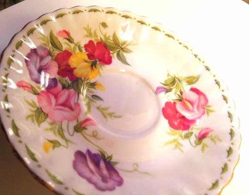 Buy & Sell Nottinghamshire Ashfield - Photos for Royal Albert Sweet Pea Saucer