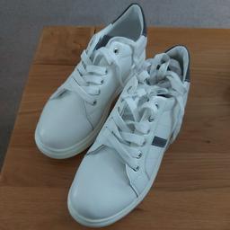 Ladies wedge heel trainers. Worn a few times. Smart trainers, perfect with skinny jeans.